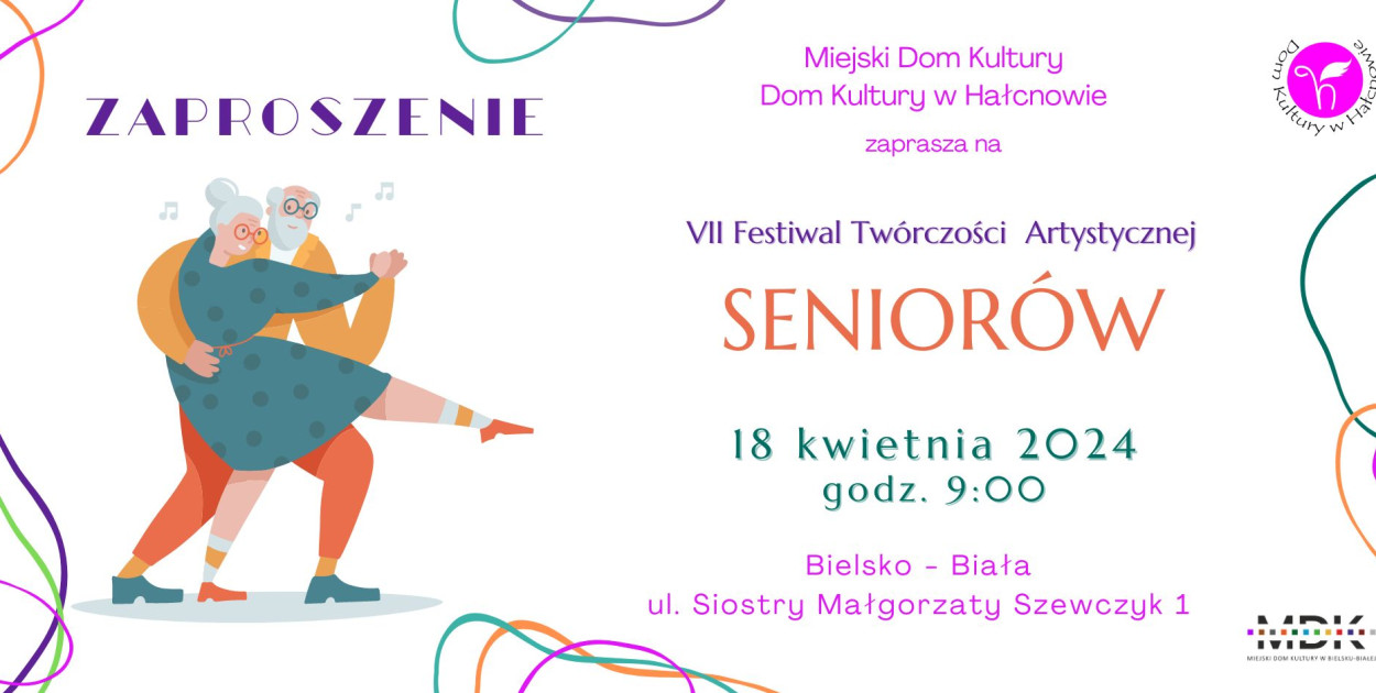 Plakat organizatora