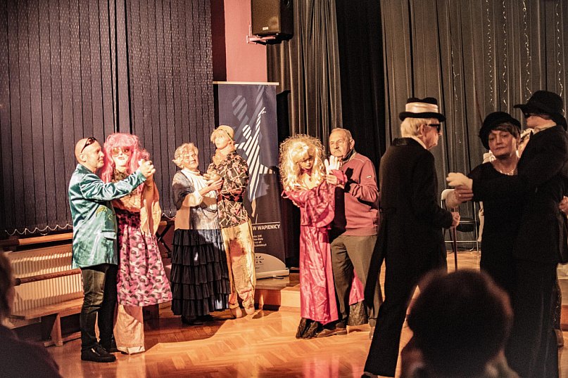 Spotkanie seniorów W Domu Kultury w Wapienicy